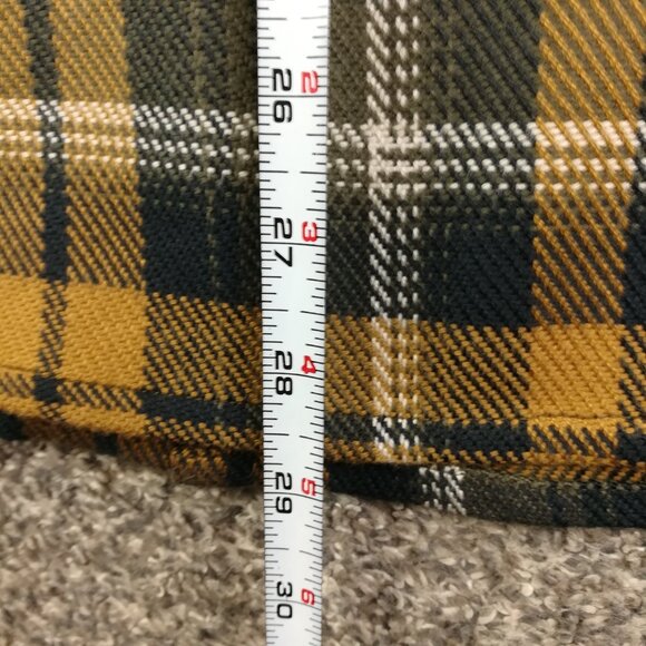 Kuhl Shirt Disordr Heavyweight Flannel L/S Button Up Plaid Brown Mens Large 7334 - Picture 11 of 12